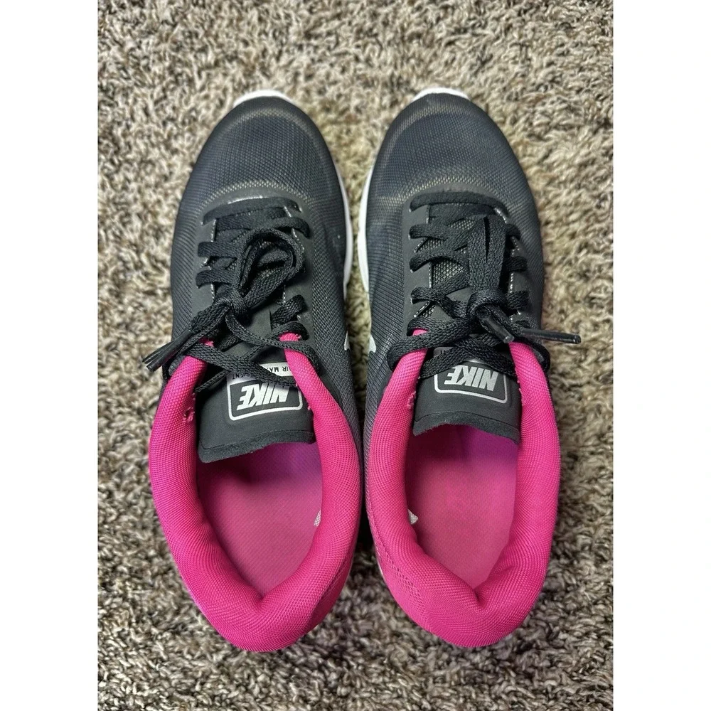 Nike Air Max Women's Size 7 Sequent Black Pink 719916-006 Shoes Sneakers